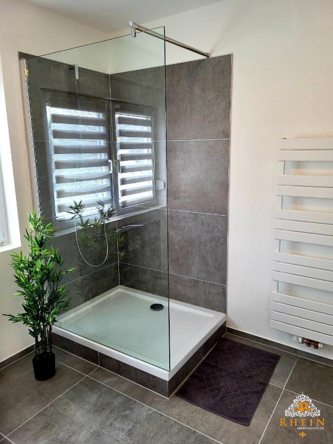 Top Modernes Rhein Apartment Vallendar mit Balkon Exterior foto